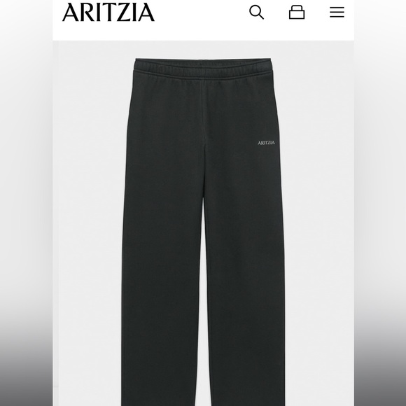 Aritzia Pants - Aritzia Cozy Sweatfleece Mega Straight Sweatpant